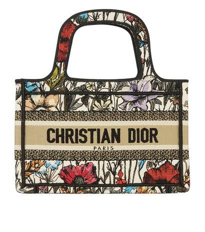 Christian Dior Mini Dior Book Tote, front view